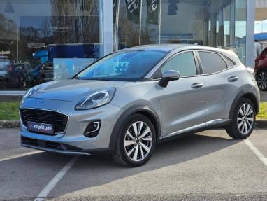 Voir le détail de l'offre de cette FORD Puma 1.0 EcoBoost 125ch mHEV Titanium X DCT7 de 2022 en vente à partir de 205.39 €  / mois