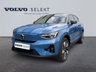 Voir le détail de l'offre de cette VOLVO C40 Recharge Extended Range 252ch Ultimate de 2023 en vente à partir de 442.4 €  / mois