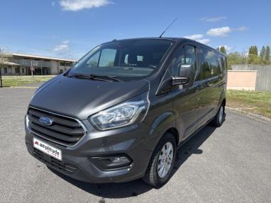 Voir le détail de l'offre de cette FORD Transit Custom Fg 320 L2H1 2.0 EcoBlue 170 Cabine Approfondie Limited de 2019 en vente à partir de 459.98 €  / mois