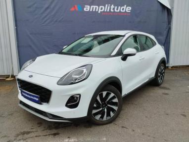 Voir le détail de l'offre de cette FORD Puma 1.0 Flexifuel 125ch S&S mHEV Titanium de 2024 en vente à partir de 188.53 €  / mois