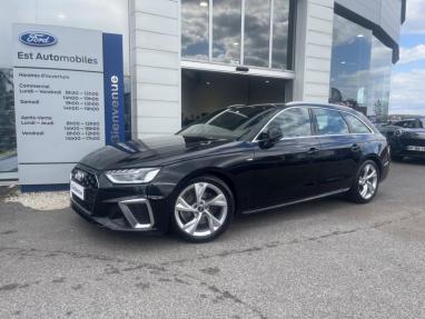 Voir le détail de l'offre de cette AUDI A4 Avant 35 TDI 163ch S line S tronic 7 9cv de 2022 en vente à partir de 399.33 €  / mois