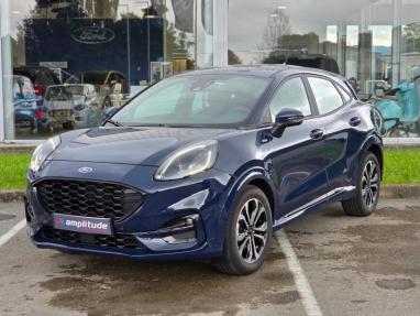 Voir le détail de l'offre de cette FORD Puma 1.0 Flexifuel 125ch S&S mHEV ST-Line de 2023 en vente à partir de 229.64 €  / mois