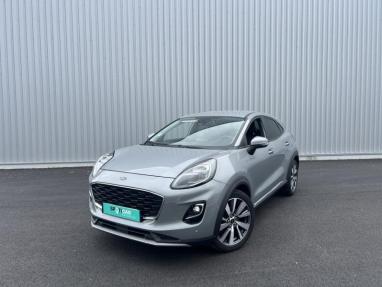 Voir le détail de l'offre de cette FORD Puma 1.0 EcoBoost 125ch mHEV Titanium X 6cv de 2021 en vente à partir de 208.43 €  / mois