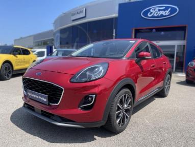 Voir le détail de l'offre de cette FORD Puma 1.0 Flexifuel 125ch S&S mHEV Titanium de 2022 en vente à partir de 207.12 €  / mois