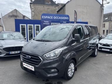Voir le détail de l'offre de cette FORD Transit Custom Fg 320 L1H1 2.0 EcoBlue 170 S&S Cabine Approfondie Limited BVA6 7cv de 2023 en vente à partir de 447.18 €  / mois
