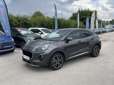 Voir le détail de l'offre de cette FORD Puma 1.0 Flexifuel 125ch S&S mHEV Titanium de 2022 en vente à partir de 196.52 €  / mois