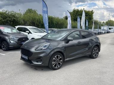 Voir le détail de l'offre de cette FORD Puma 1.0 Flexifuel 125ch S&S mHEV ST-Line de 2024 en vente à partir de 237.62 €  / mois