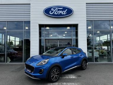 Voir le détail de l'offre de cette FORD Puma 1.0 Flexifuel 125ch S&S mHEV Titanium de 2023 en vente à partir de 211.25 €  / mois