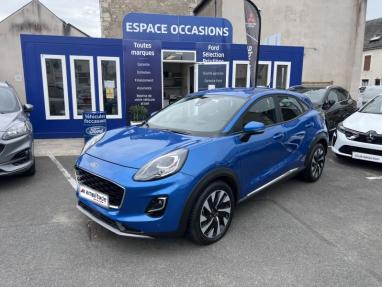 Voir le détail de l'offre de cette FORD Puma 1.0 Flexifuel 125ch S&S mHEV Titanium de 2024 en vente à partir de 210.86 €  / mois