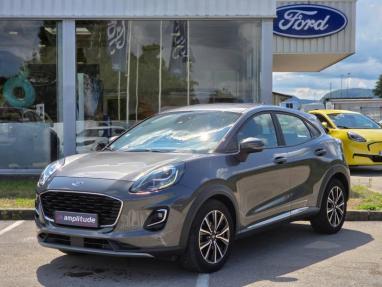Voir le détail de l'offre de cette FORD Puma 1.0 EcoBoost 125ch mHEV Titanium Business 6cv de 2021 en vente à partir de 214.22 €  / mois