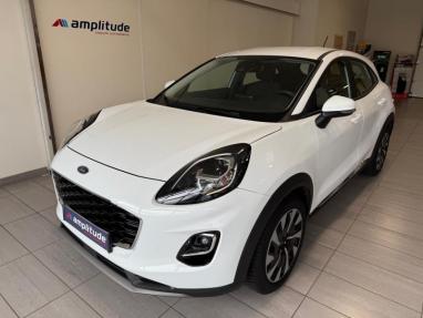 Voir le détail de l'offre de cette FORD Puma 1.0 Flexifuel 125ch S&S mHEV Titanium de 2023 en vente à partir de 208.24 €  / mois