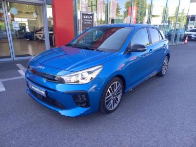 Voir le détail de l'offre de cette KIA Rio 1.0 T-GDI 120ch MHEV GT-Line Premium de 2022 en vente à partir de 202.23 €  / mois