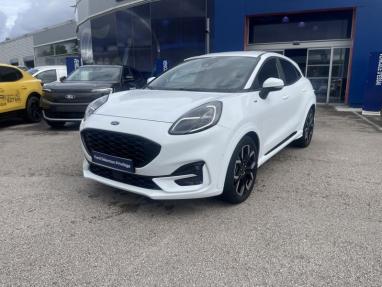 Voir le détail de l'offre de cette FORD Puma 1.0 EcoBoost 155ch mHEV ST-Line X 8cv de 2022 en vente à partir de 246.55 € / mois